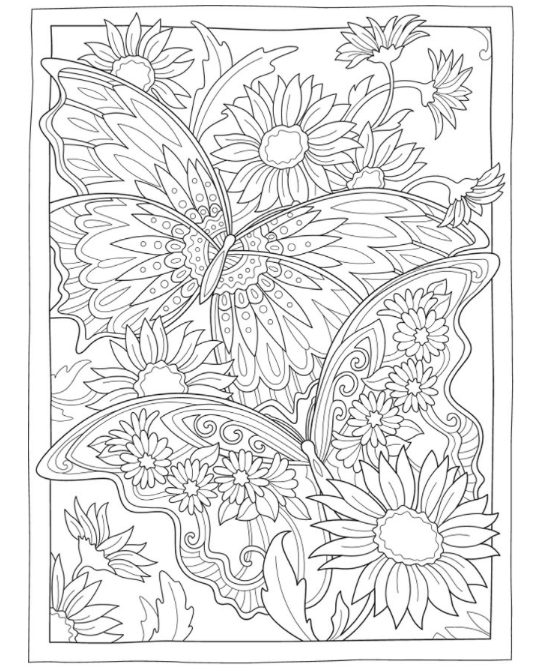 55 Free Procreate Colouring Pages 1