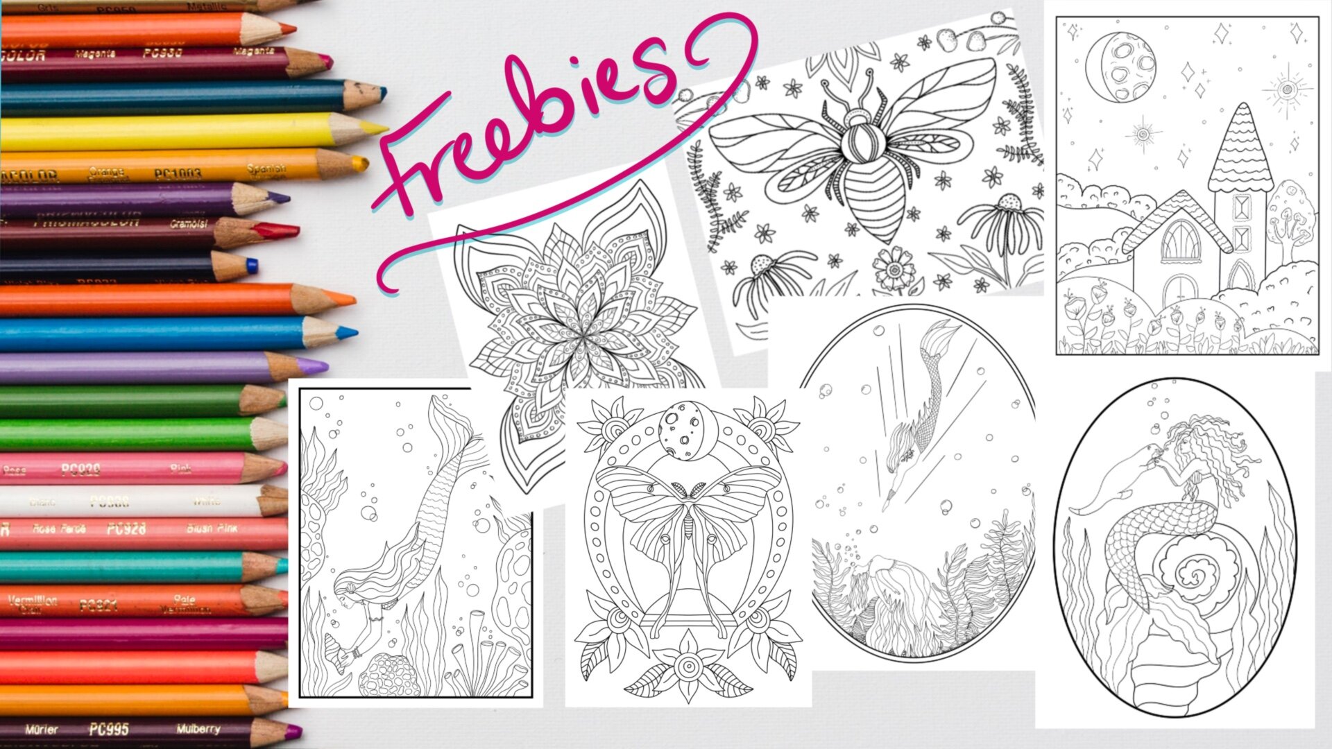 55 Free Procreate Colouring Pages 15