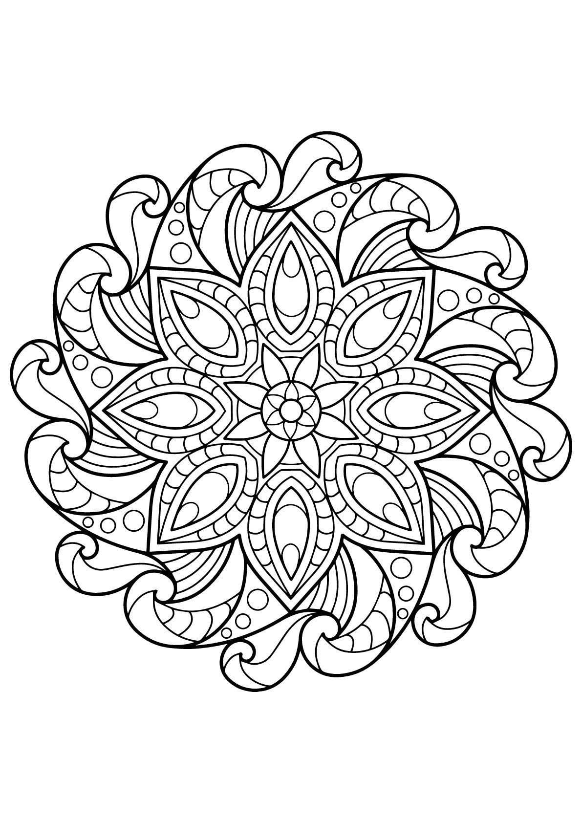 55 Free Procreate Colouring Pages 28