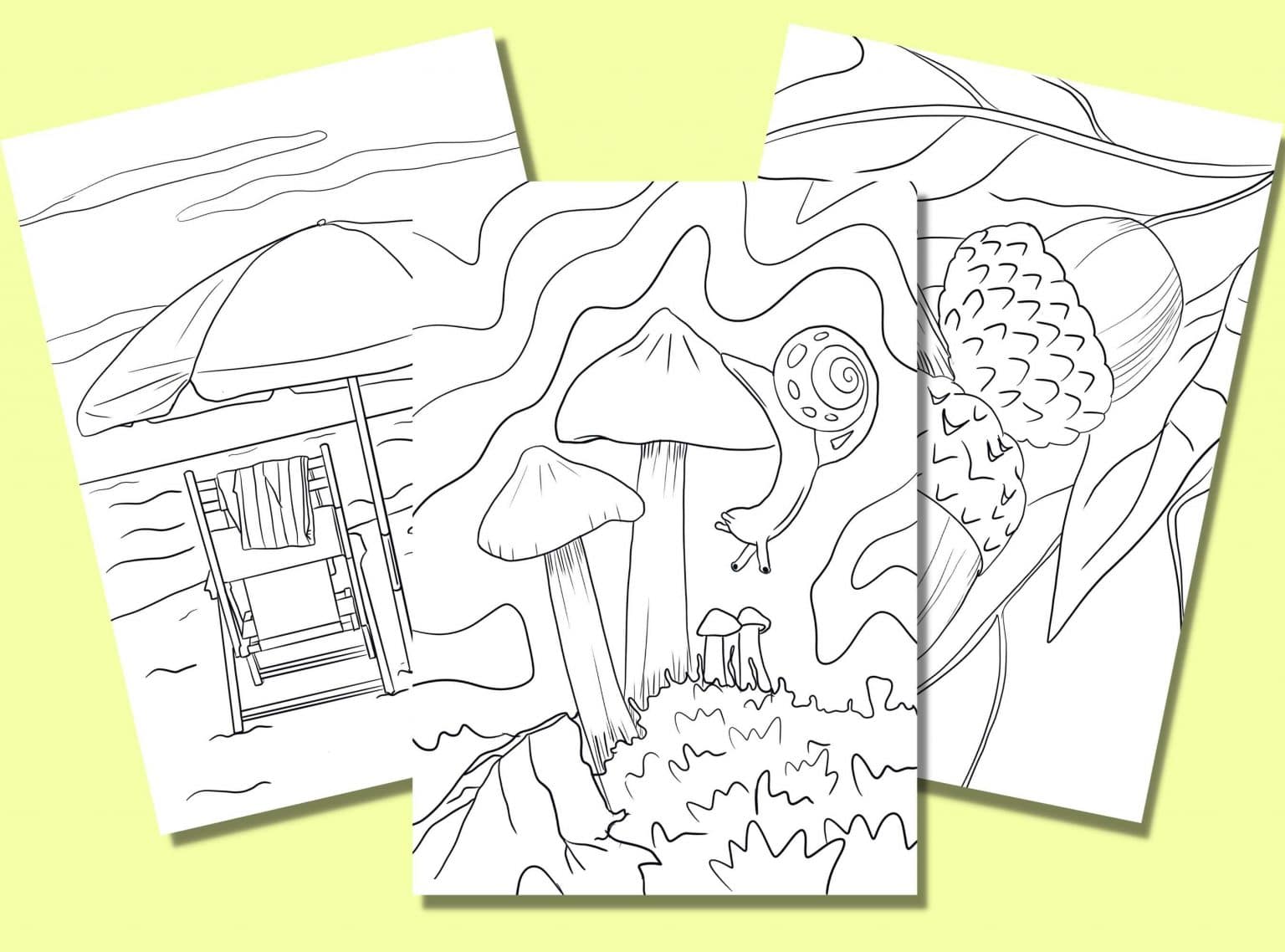 55 Free Procreate Colouring Pages 36