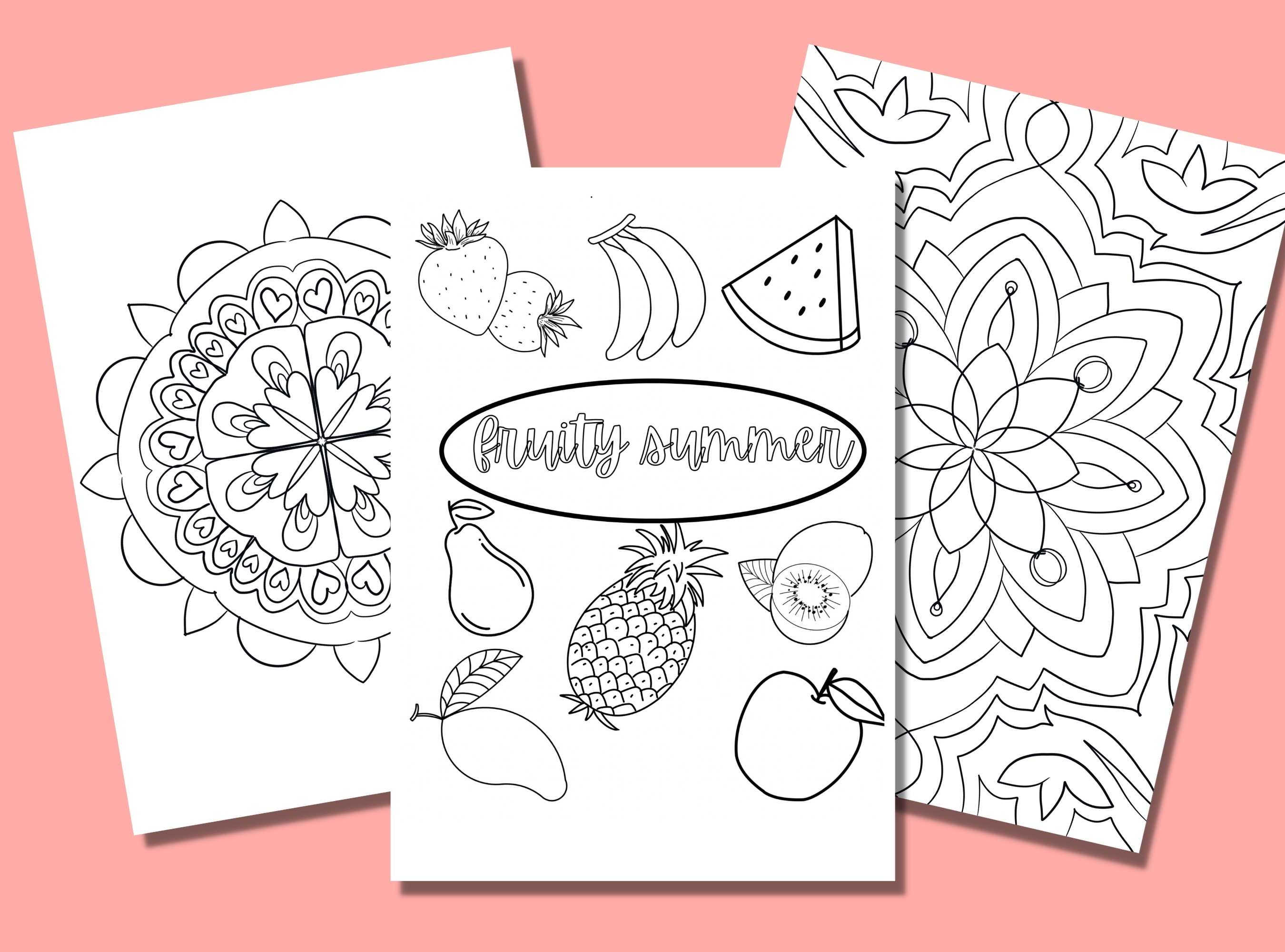 55 Free Procreate Colouring Pages 41