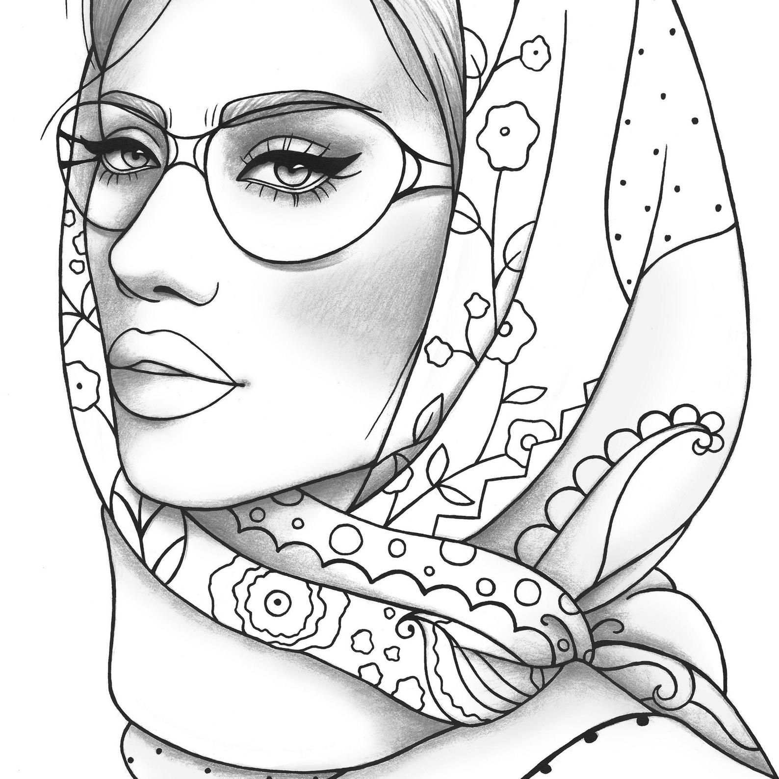 55 Free Procreate Colouring Pages 57