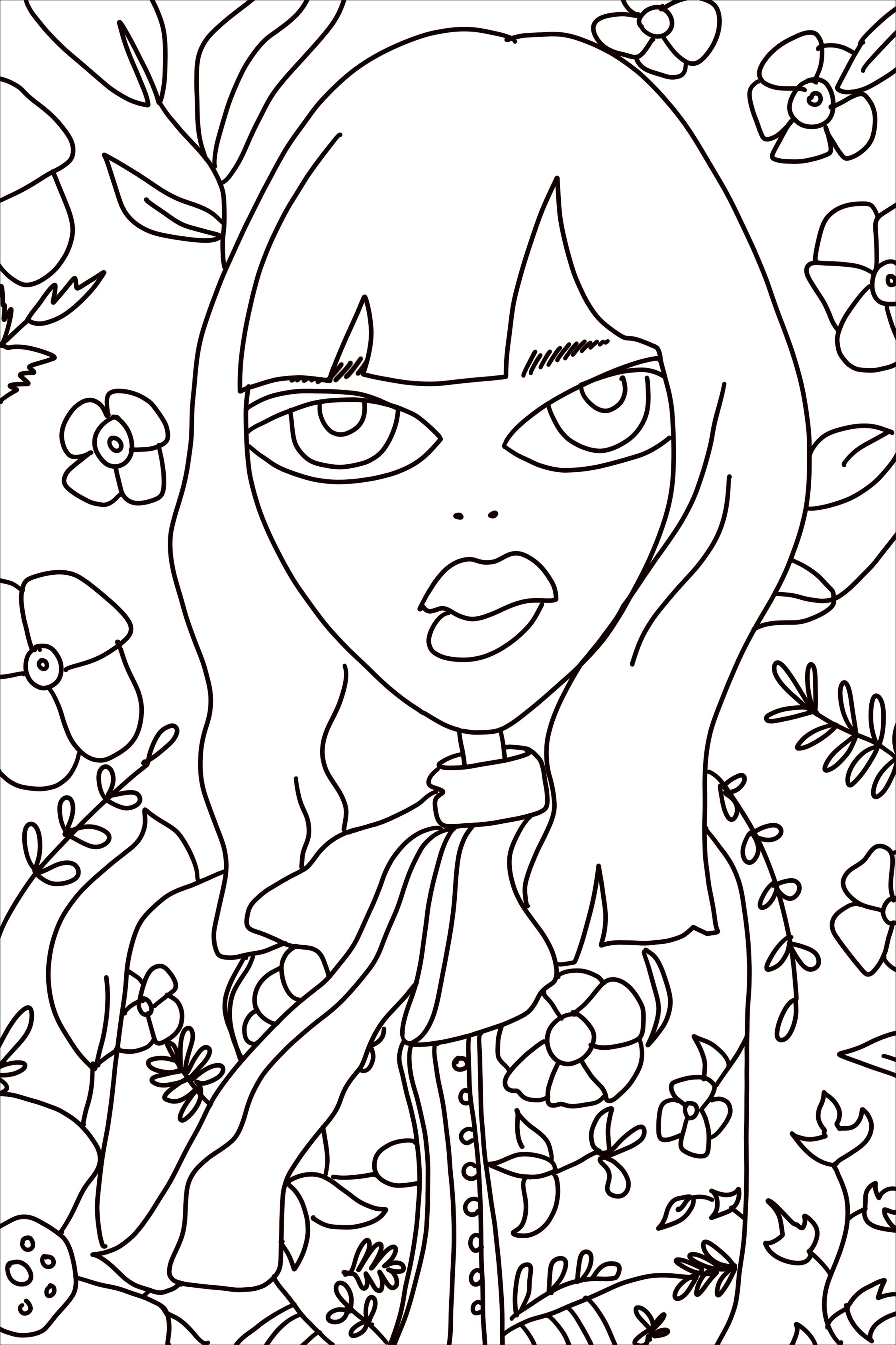 55 Free Procreate Colouring Pages 59