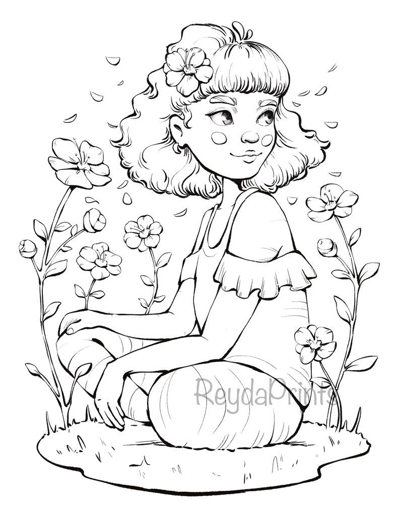 55 Free Procreate Colouring Pages 62