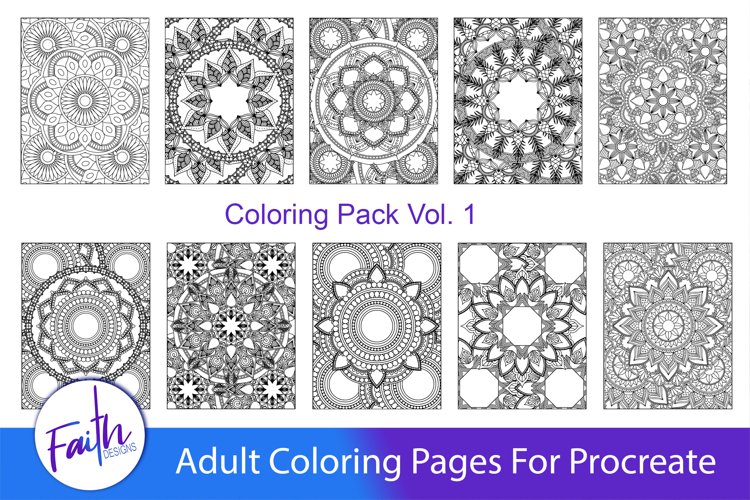 55 Free Procreate Colouring Pages 65