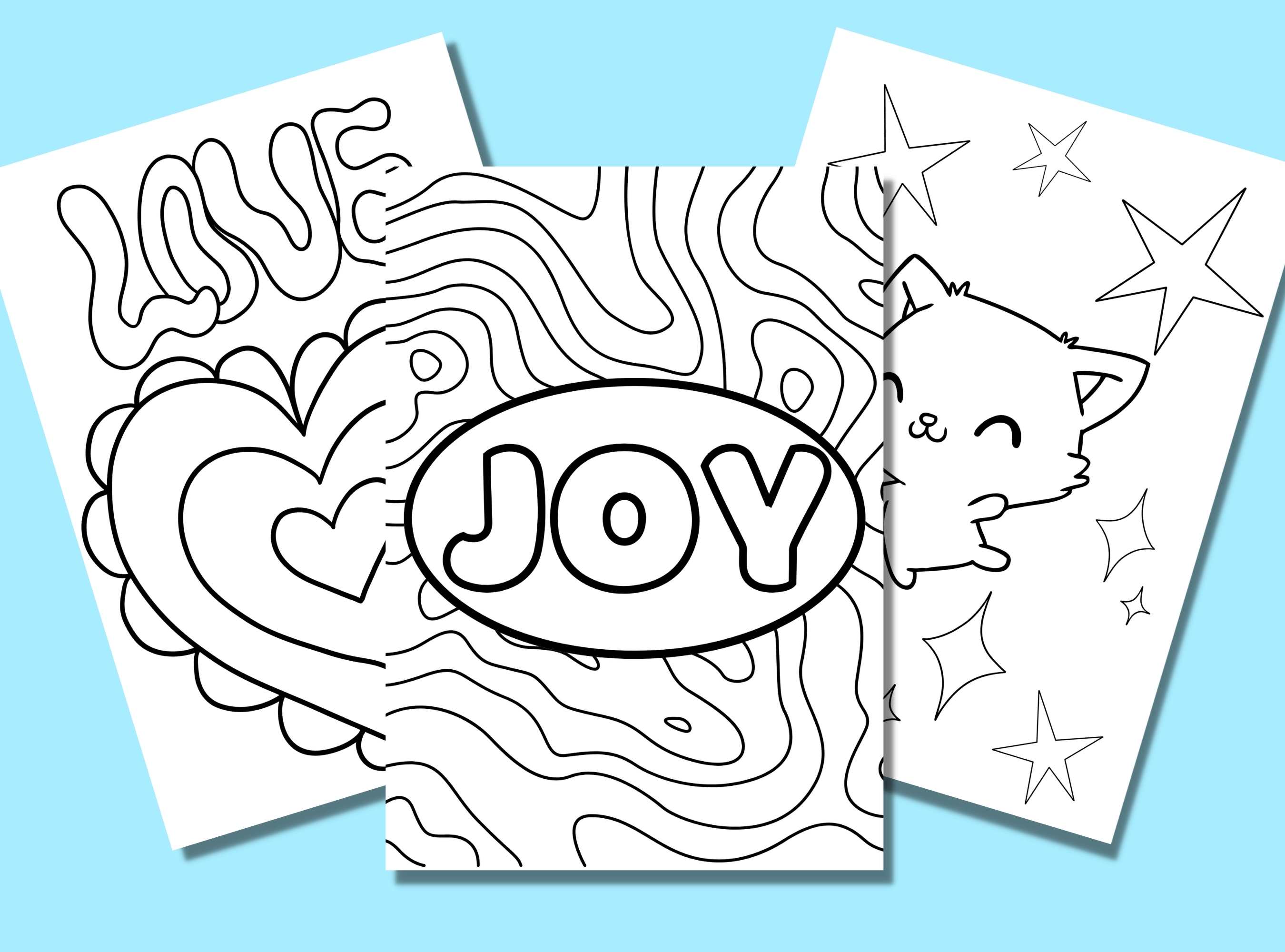 55 Free Procreate Colouring Pages 7