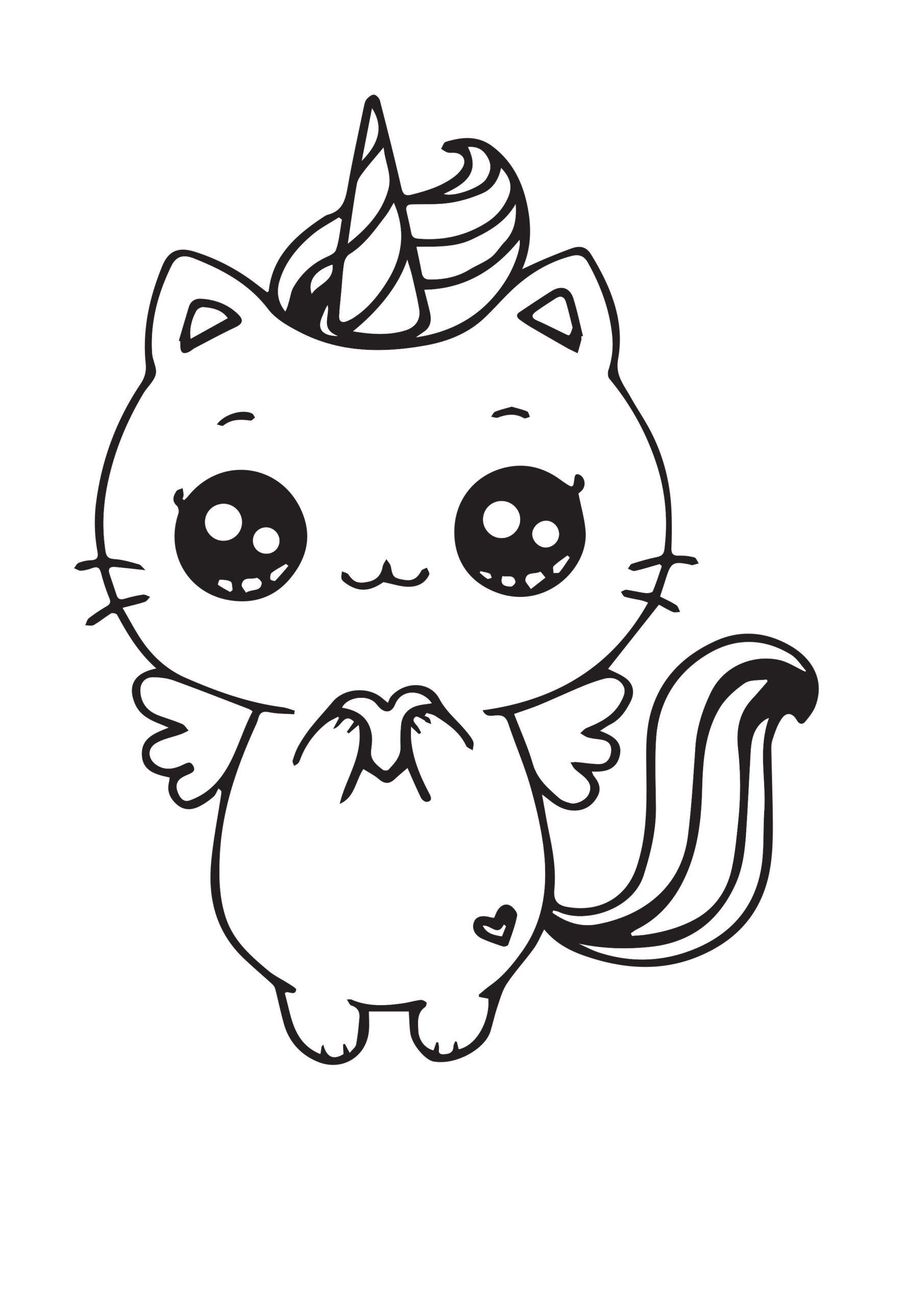 55 Kitty Corn Coloring Pages 32