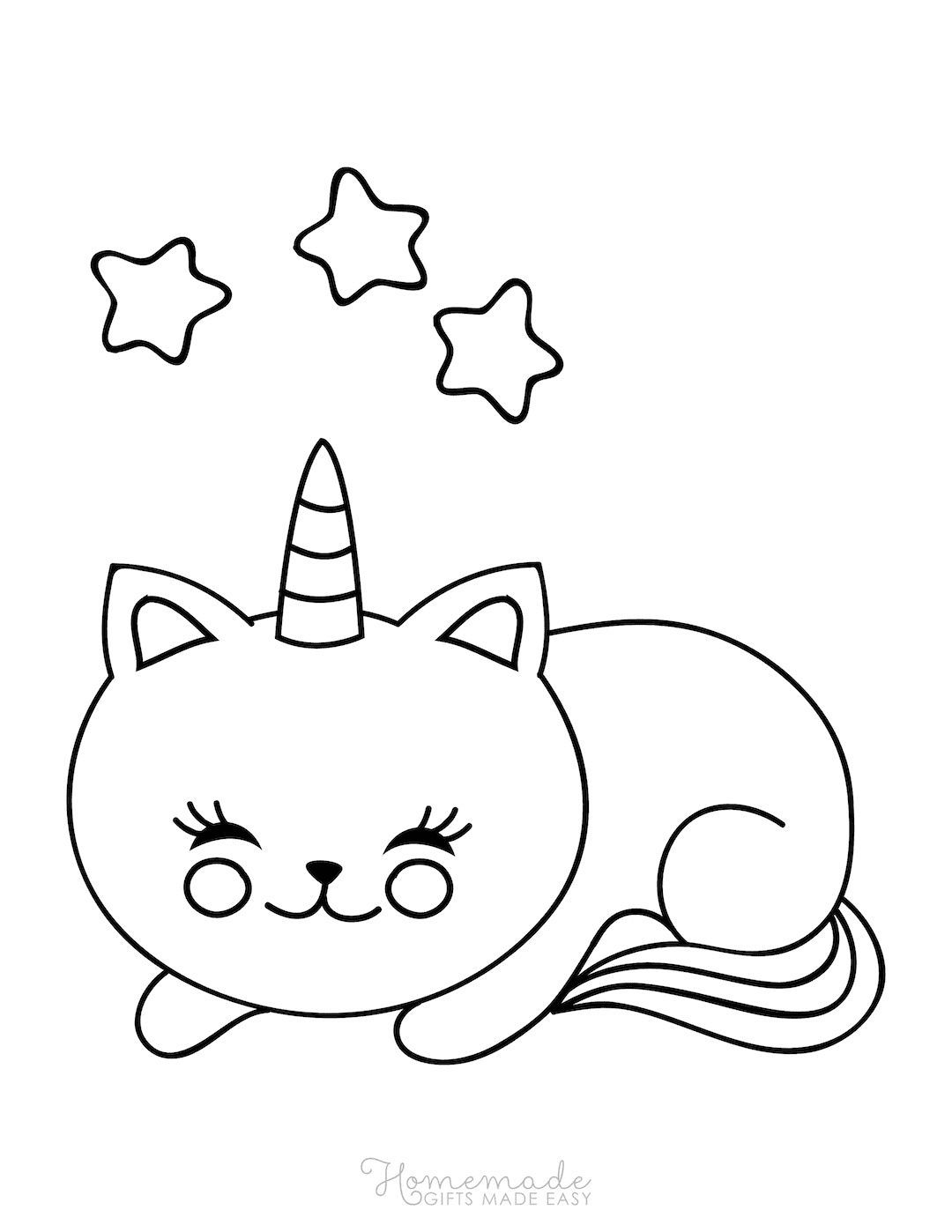 55 Kitty Corn Coloring Pages 46