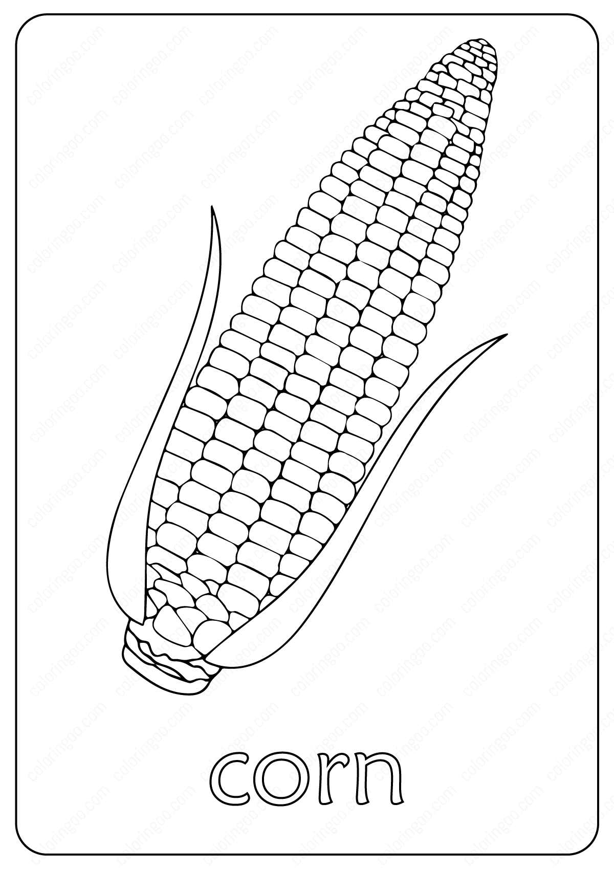 55 Kitty Corn Coloring Pages 48