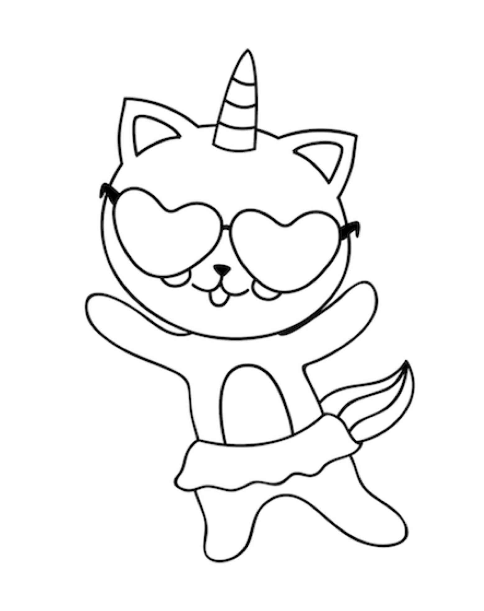 55 Kitty Corn Coloring Pages 57