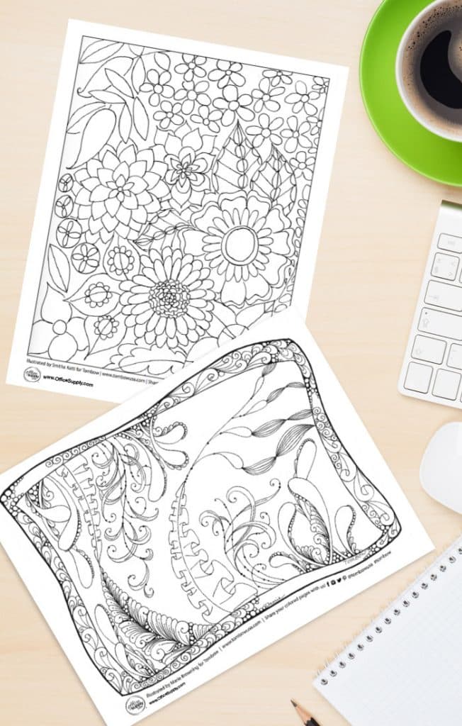 80 Printable Adult Coloring With Markers 39