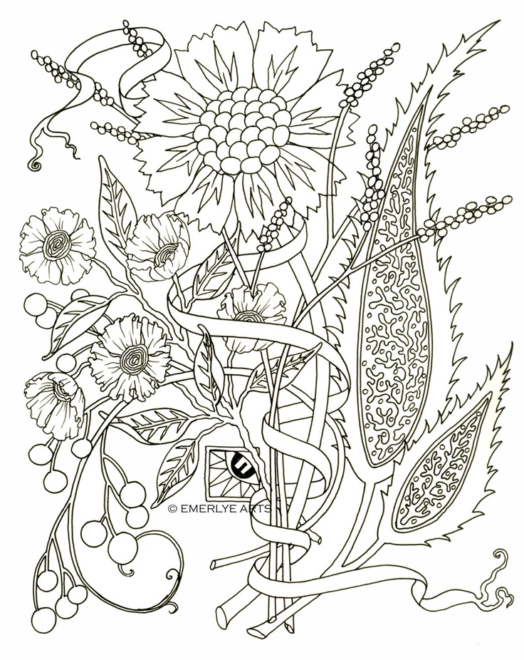 80 Printable Adult Coloring With Markers 44