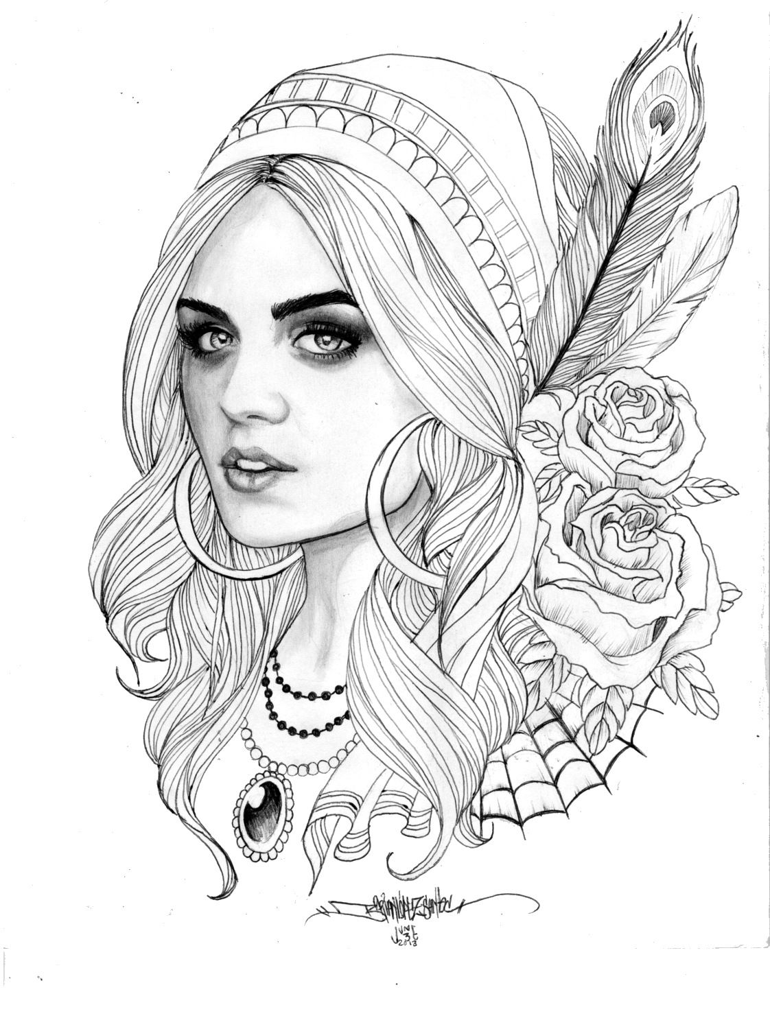 80 Printable Adult Coloring With Markers 45