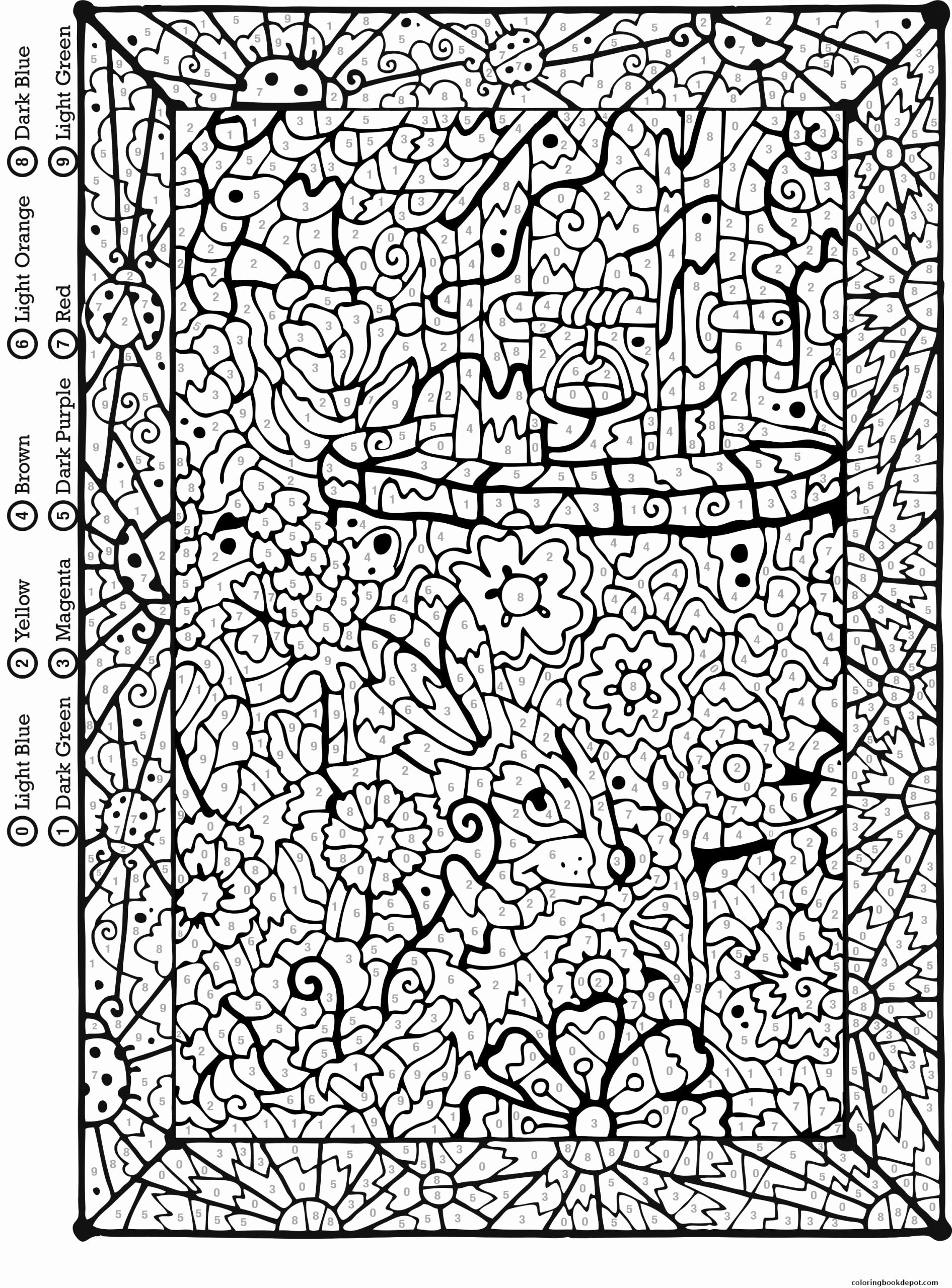 80 Printable Adult Coloring With Markers 47