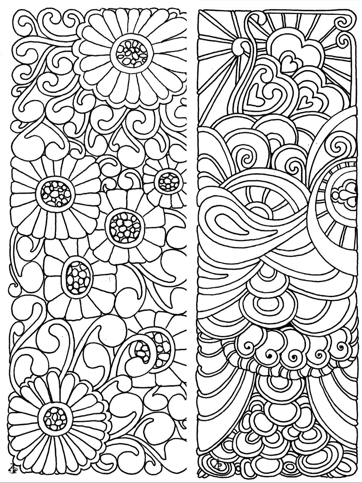 80 Printable Adult Coloring With Markers 50