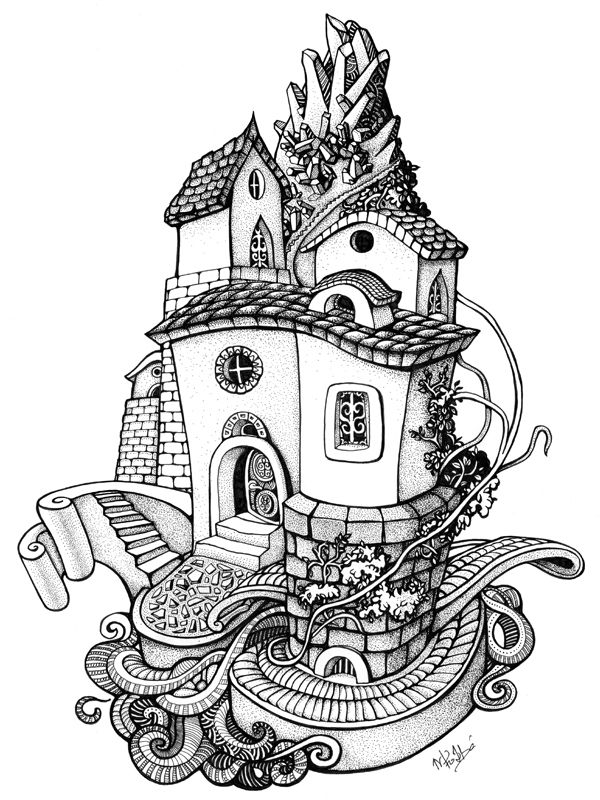80 Printable Adult Coloring With Markers 68