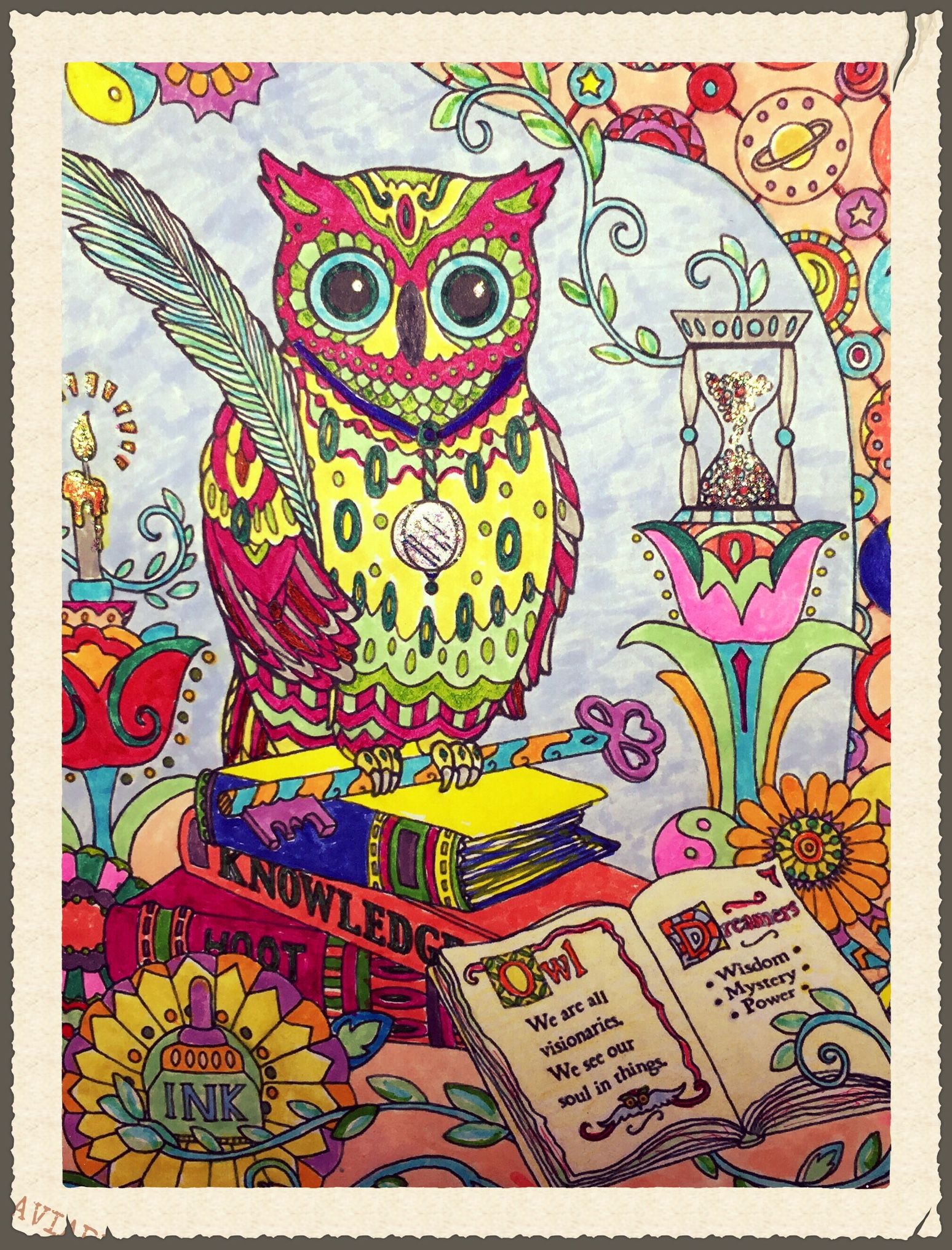 80 Printable Adult Coloring With Markers 76