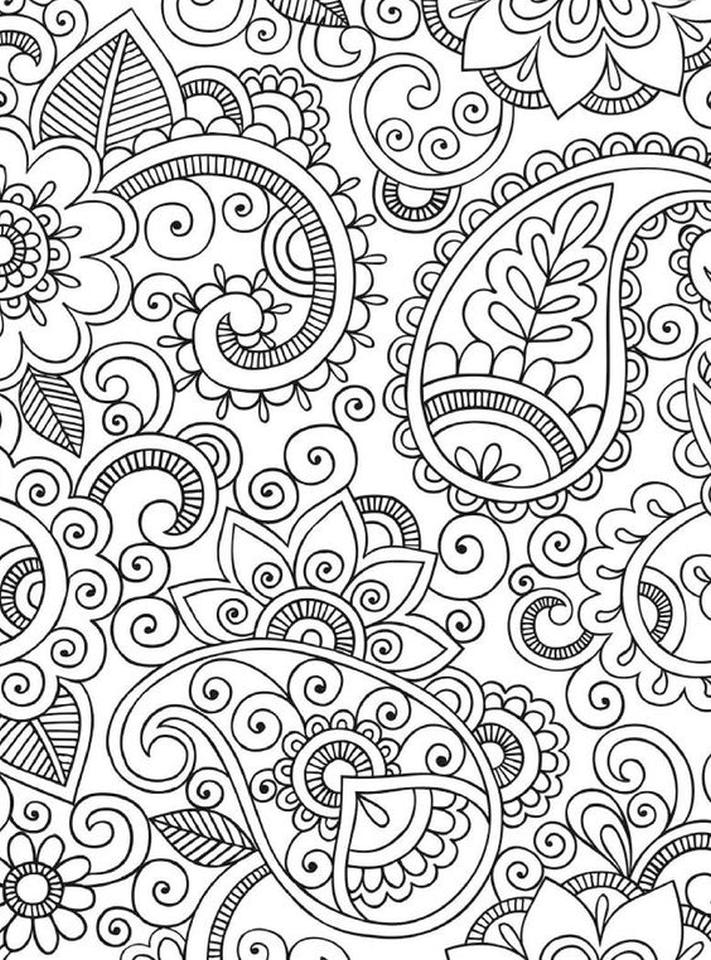 80 Printable Adult Coloring With Markers 8