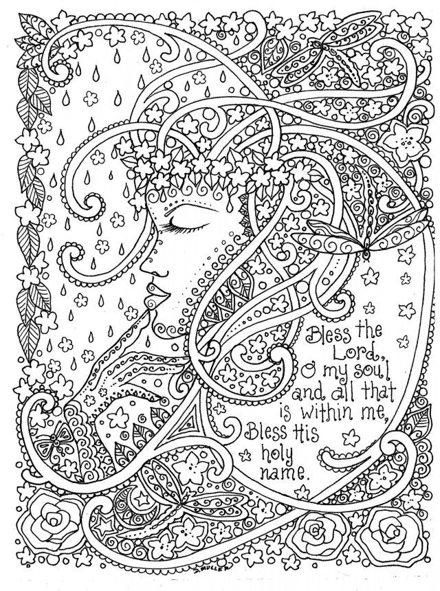 80 Printable Adult Coloring With Markers 85