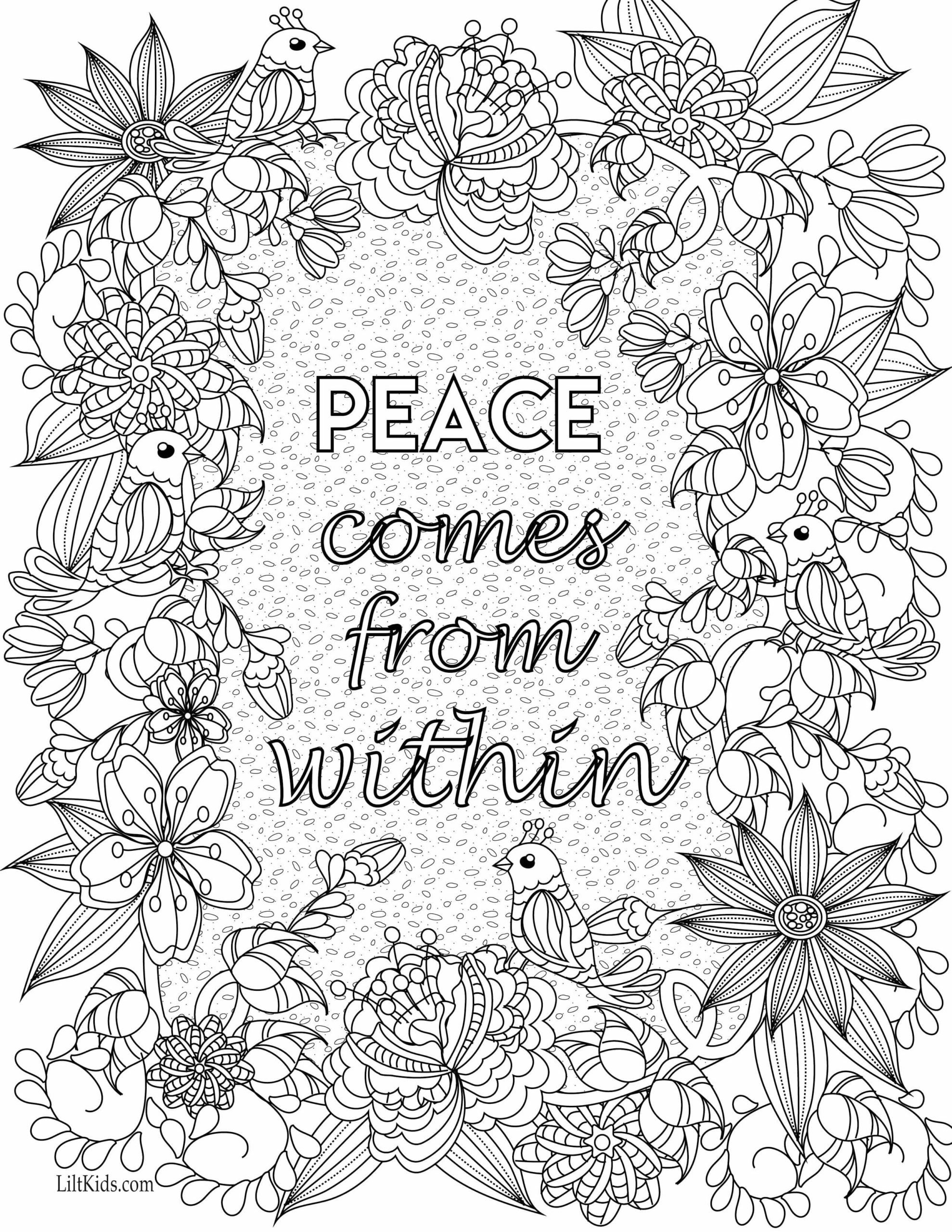 80 Printable Adult Coloring With Markers 88