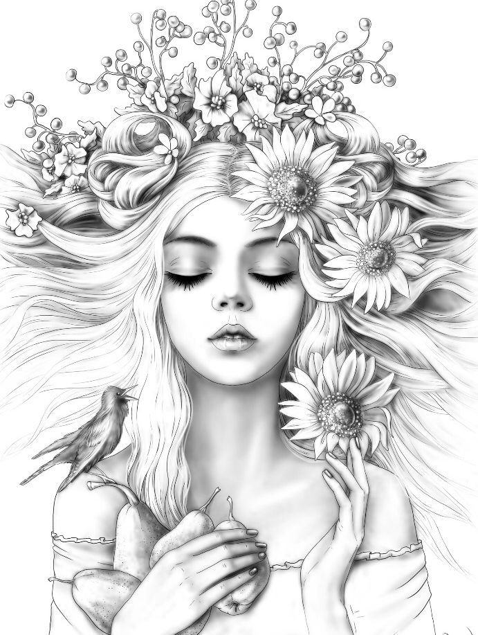 80 Printable Adult Coloring With Markers 89