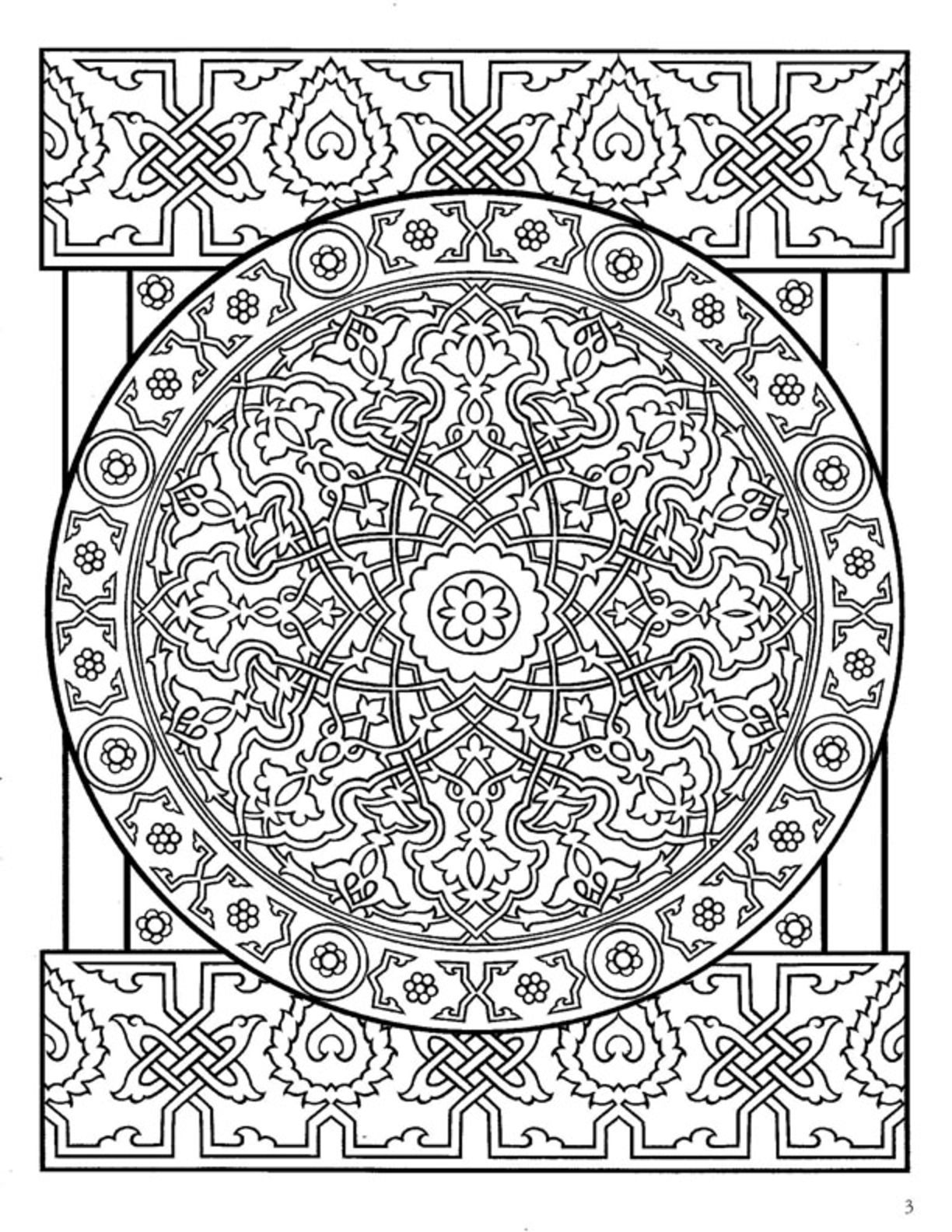 80 Printable Adult Coloring With Markers 9