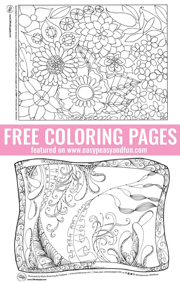 80 Printable Adult Coloring With Markers 94