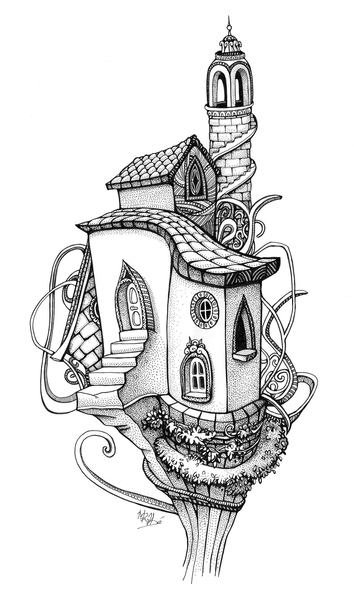 80 Printable Adult Coloring With Markers 98