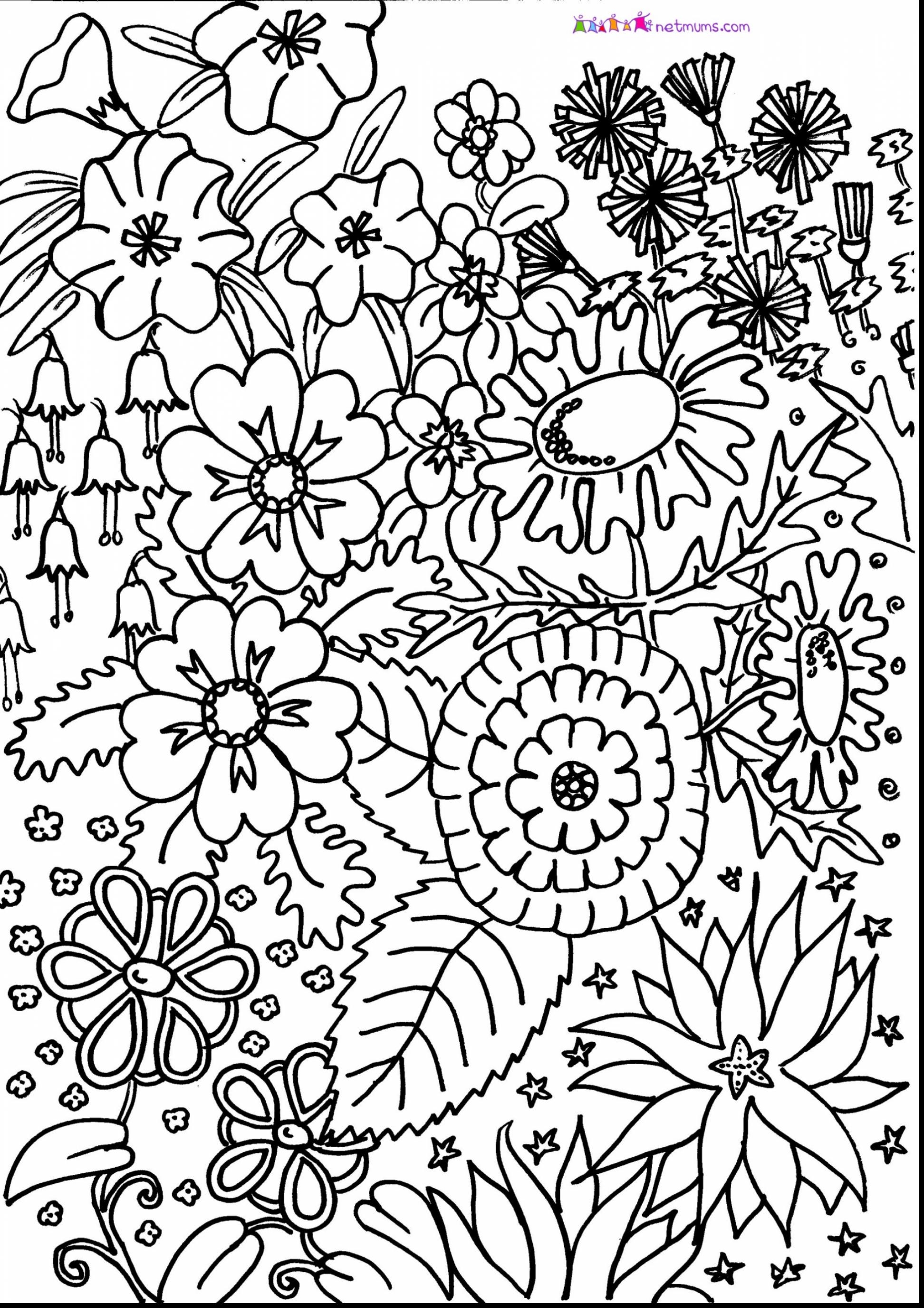 80 Printable Floral Pattern Coloring Pages 66