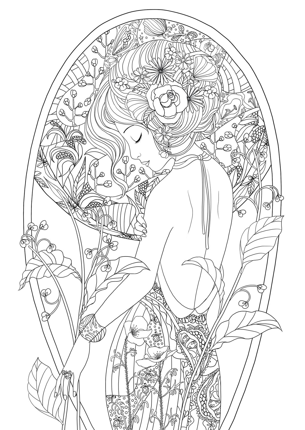 80 Printable Sexy Adult Coloring Pages 3