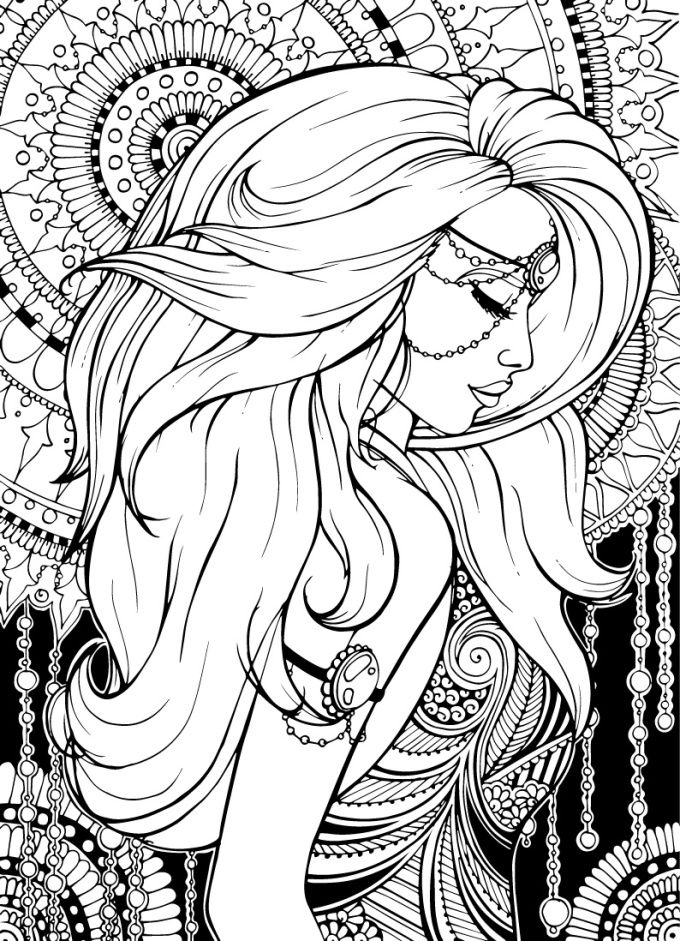 80 Printable Sexy Adult Coloring Pages 30