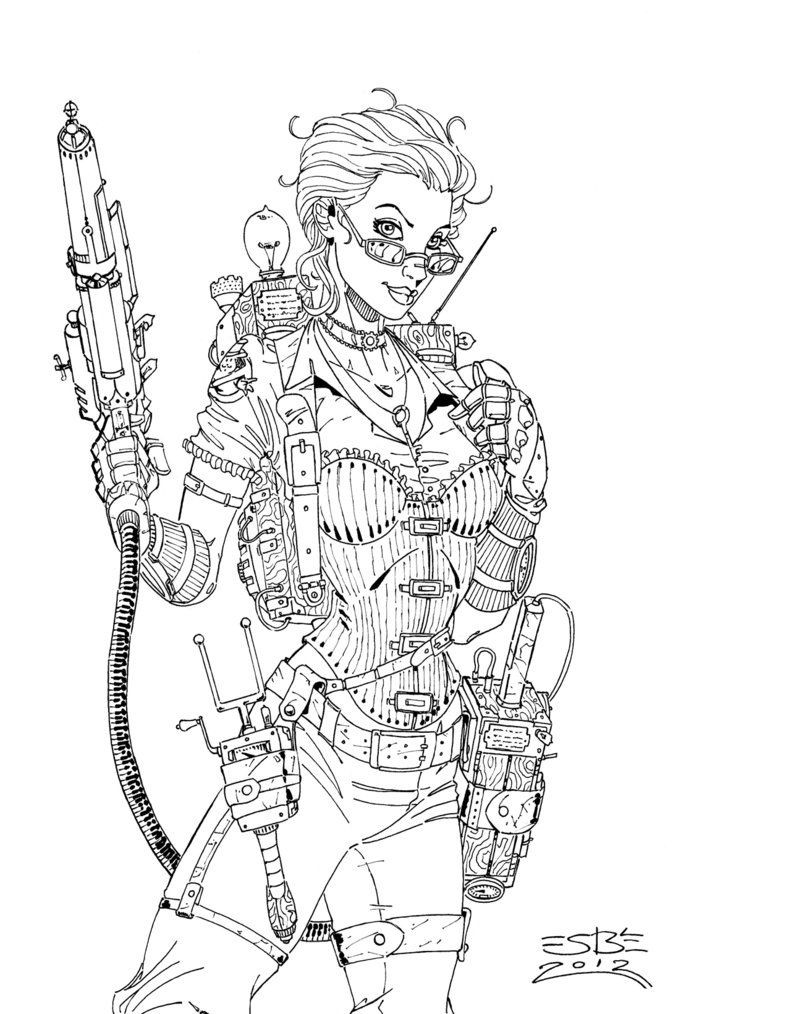 80 Printable Sexy Adult Coloring Pages 38