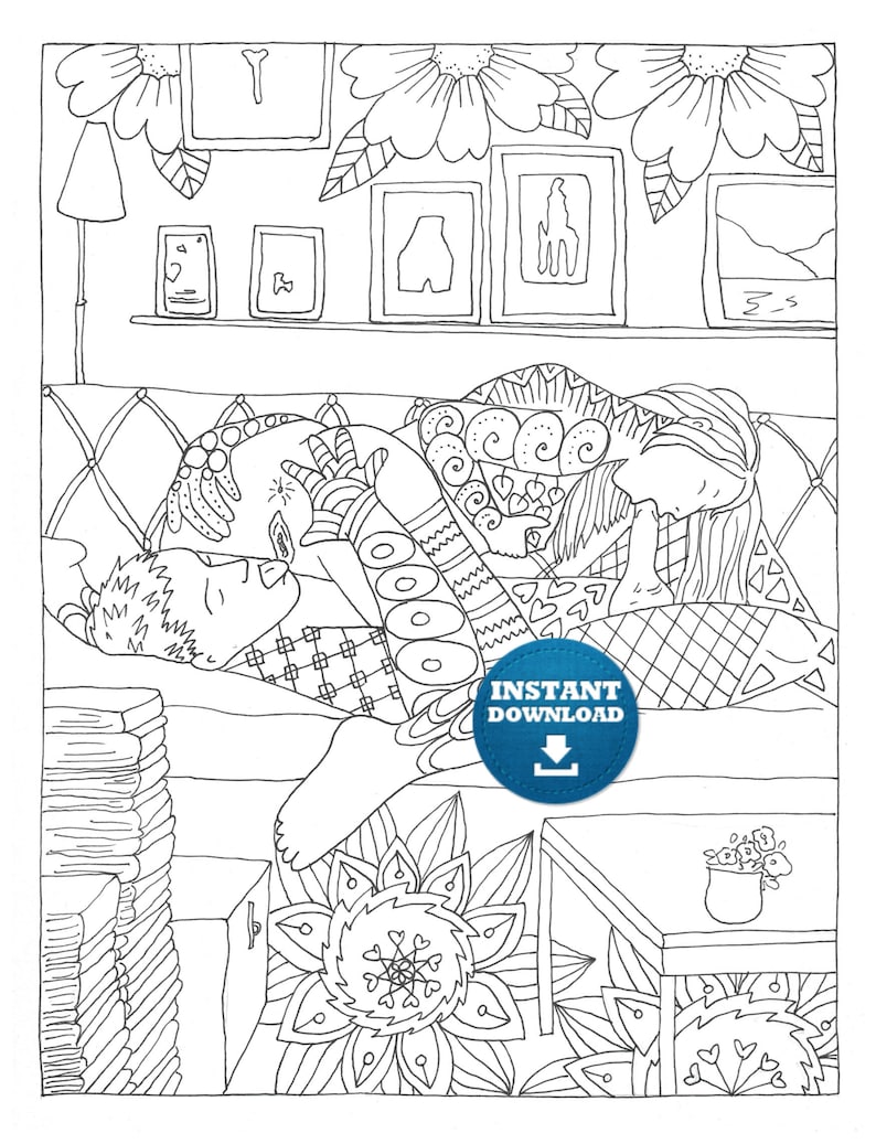 80 Printable Sexy Adult Coloring Pages 40