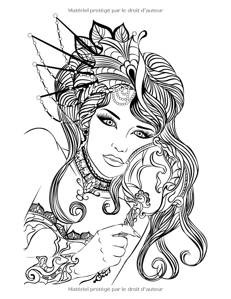 80 Printable Sexy Adult Coloring Pages 48