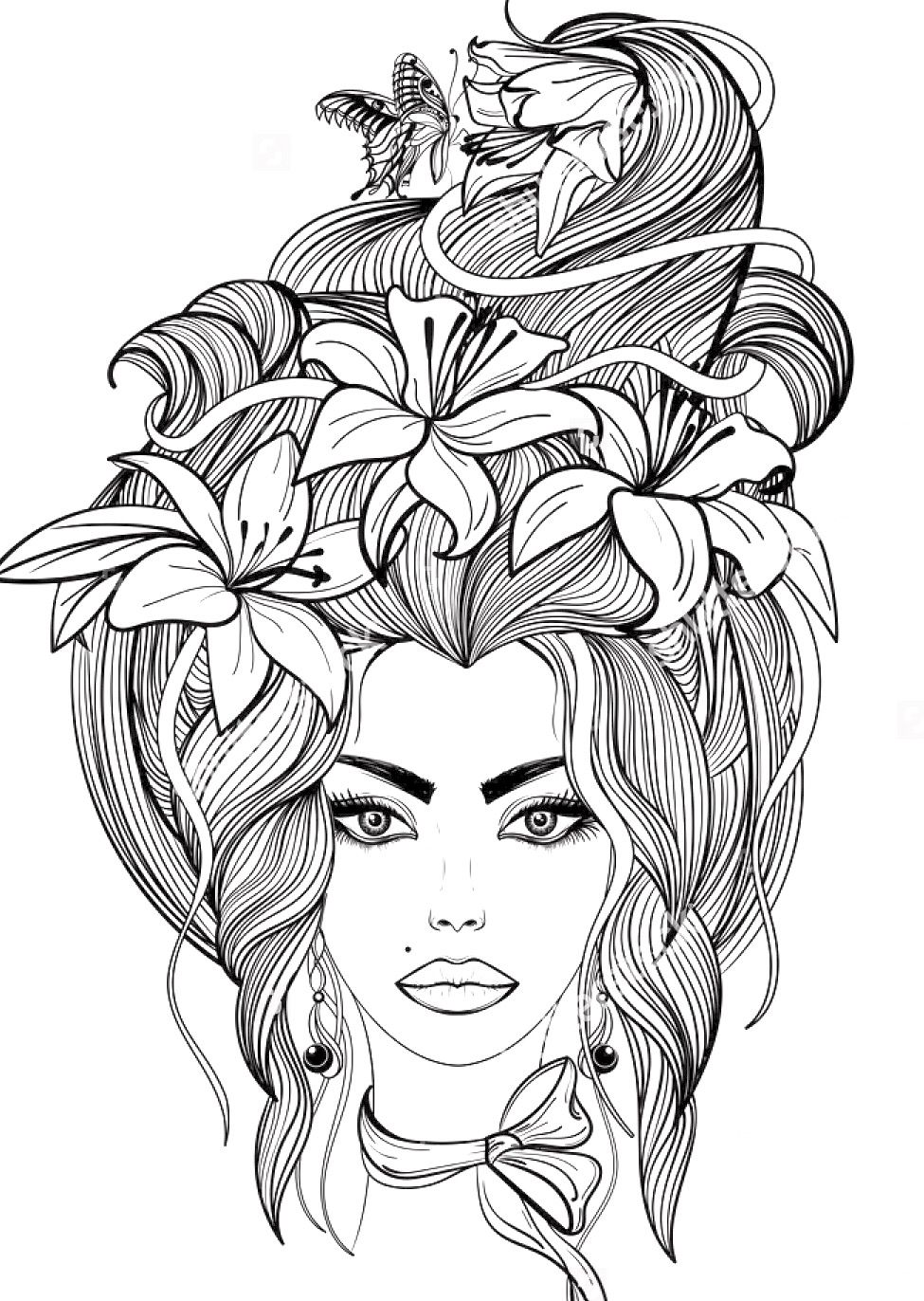 80 Printable Sexy Adult Coloring Pages 5