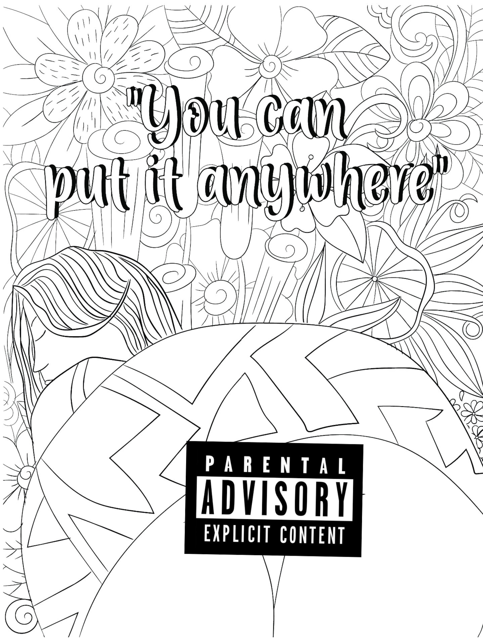 80 Printable Sexy Adult Coloring Pages 64