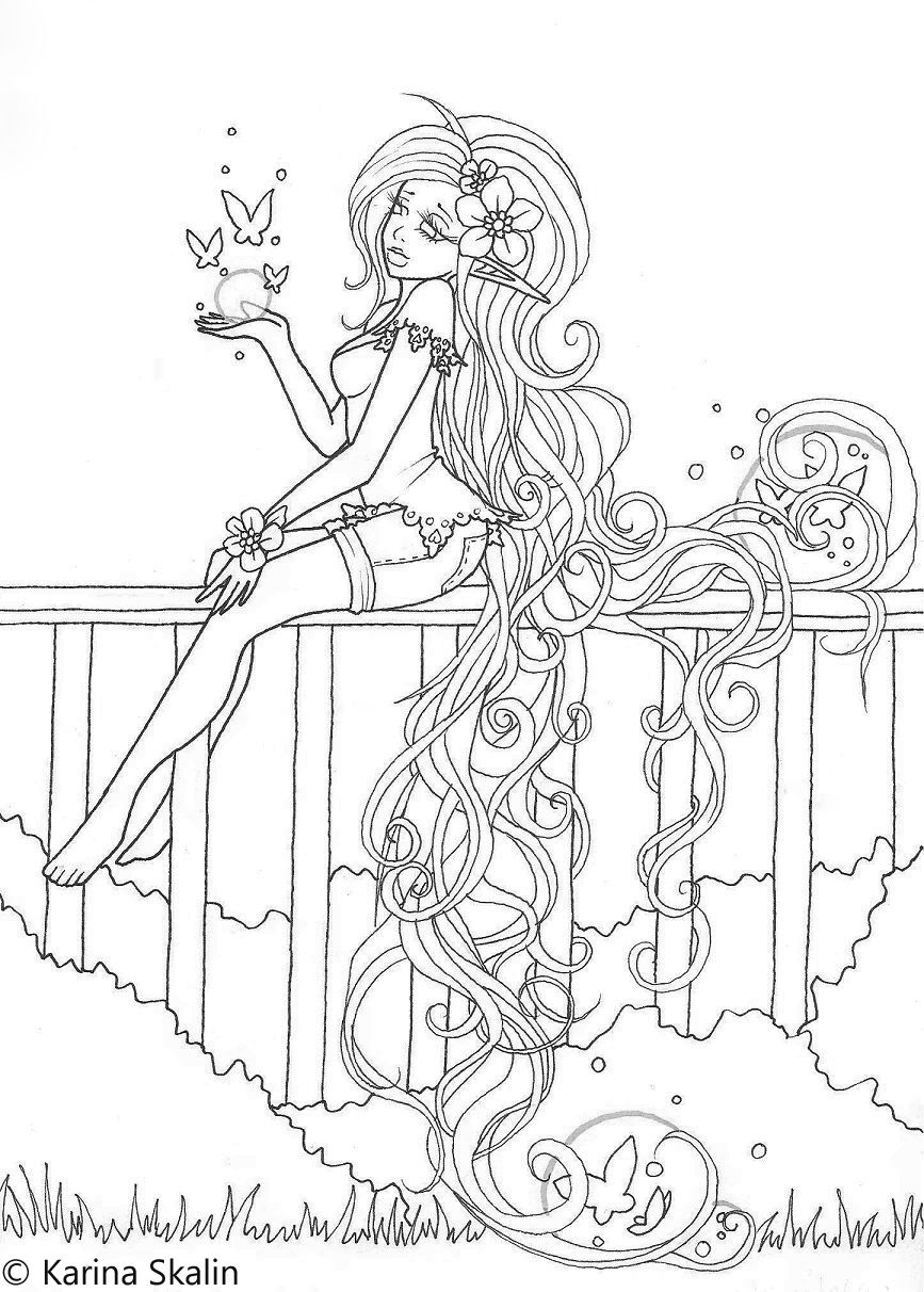 80 Printable Sexy Adult Coloring Pages 7