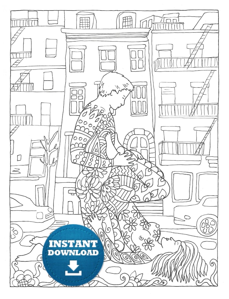 80 Printable Sexy Adult Coloring Pages 74