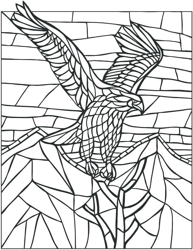 80 Printable Spring Mosaic Coloring Pages 15
