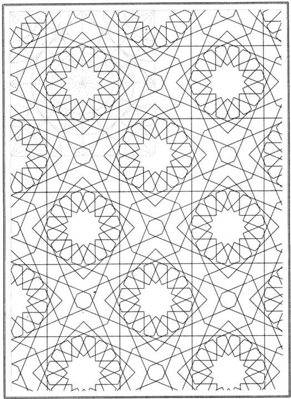 80 Printable Spring Mosaic Coloring Pages 25