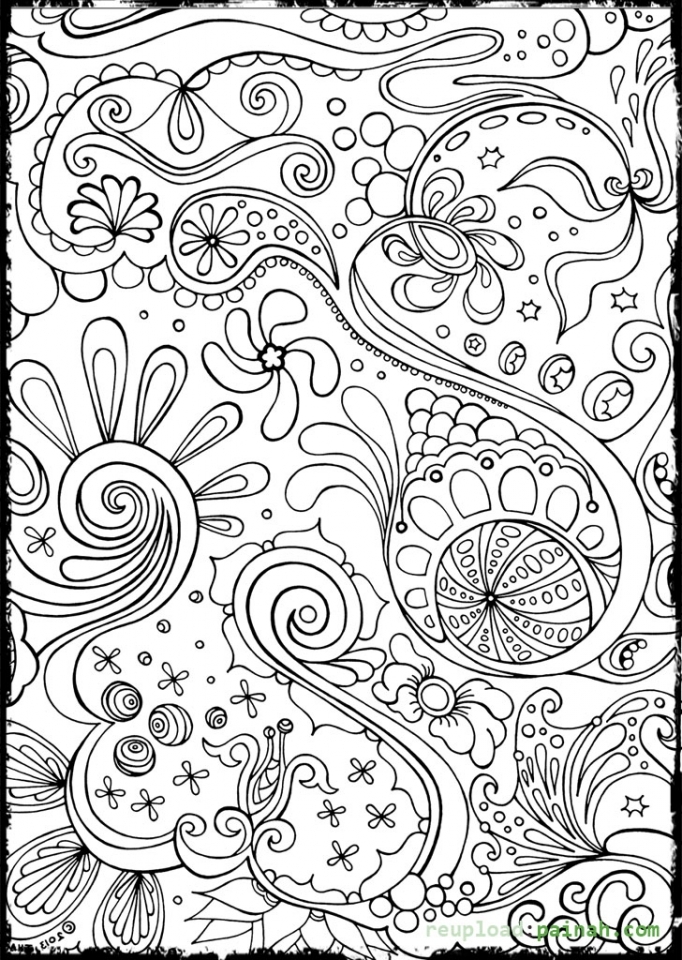 80 Printable Spring Mosaic Coloring Pages 39