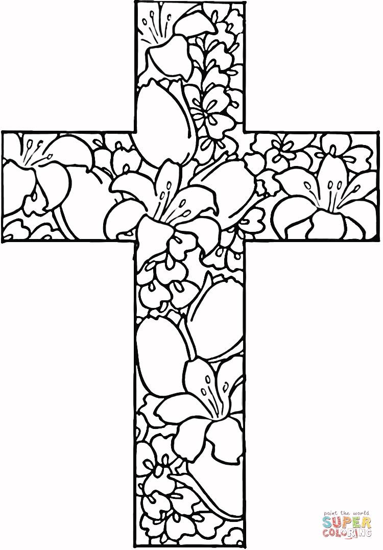 80 Printable Spring Mosaic Coloring Pages 53