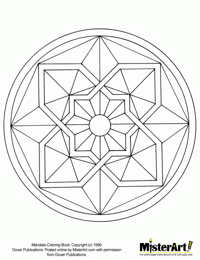80 Printable Spring Mosaic Coloring Pages 59