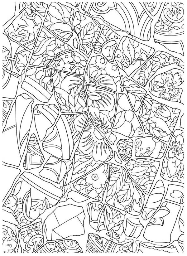80 Printable Spring Mosaic Coloring Pages 63