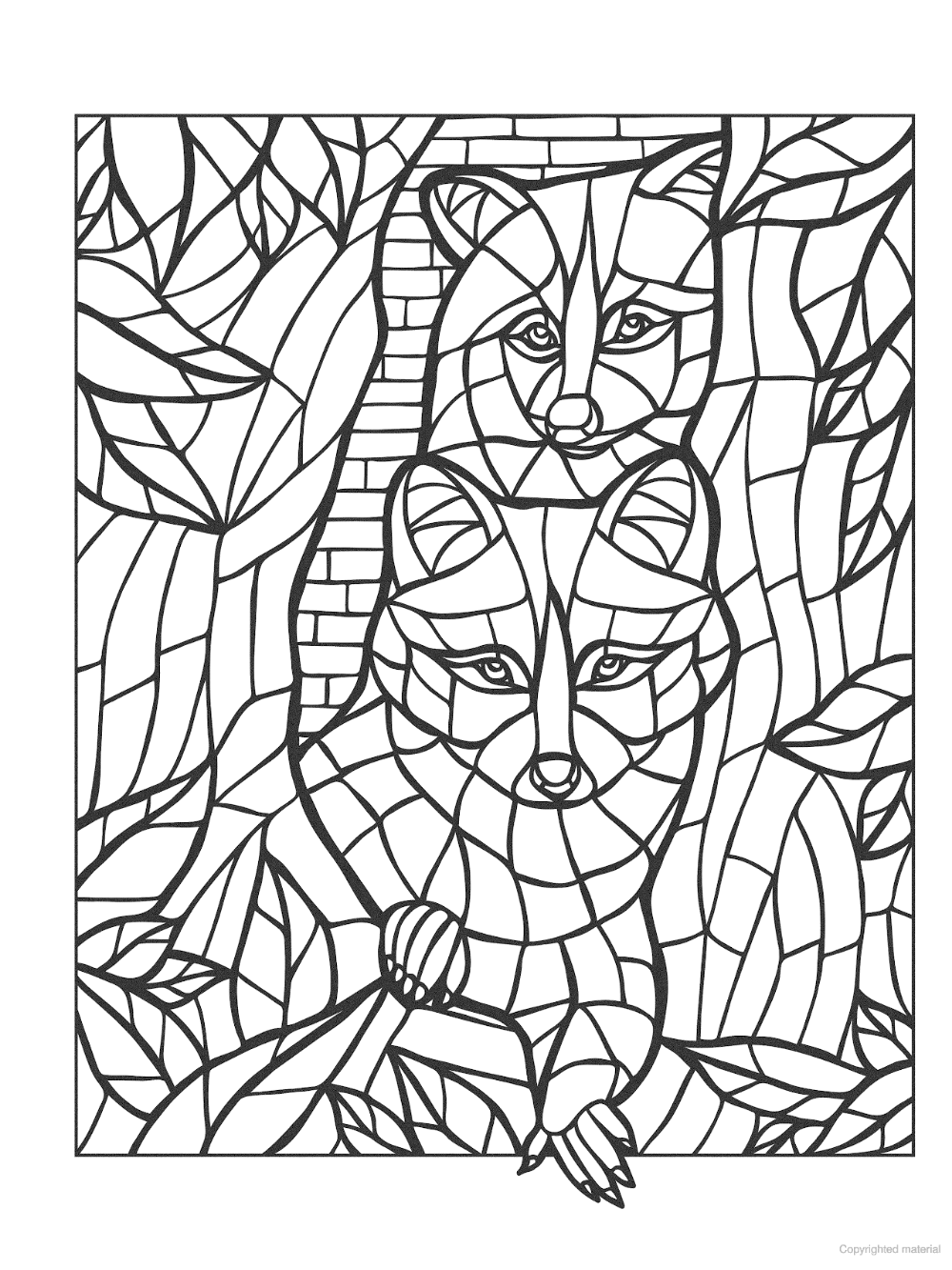 80 Printable Spring Mosaic Coloring Pages 70