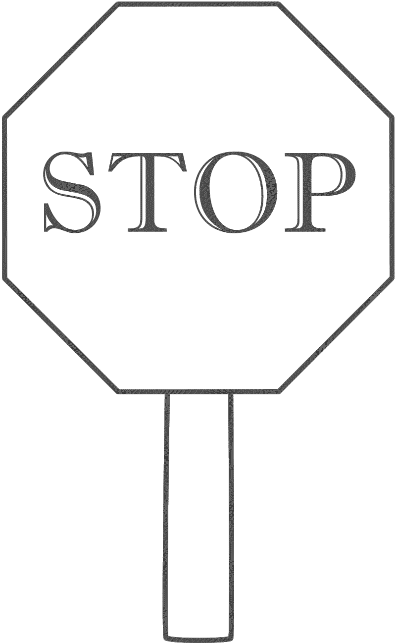 80 Printable Stop Sign Coloring Page 21