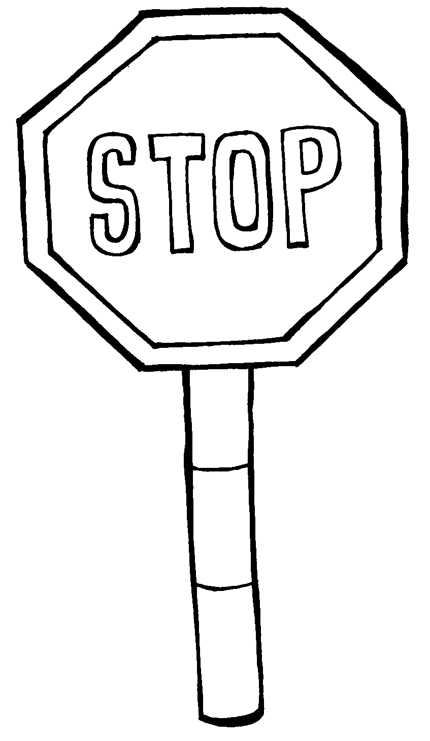 80 Printable Stop Sign Coloring Page 33