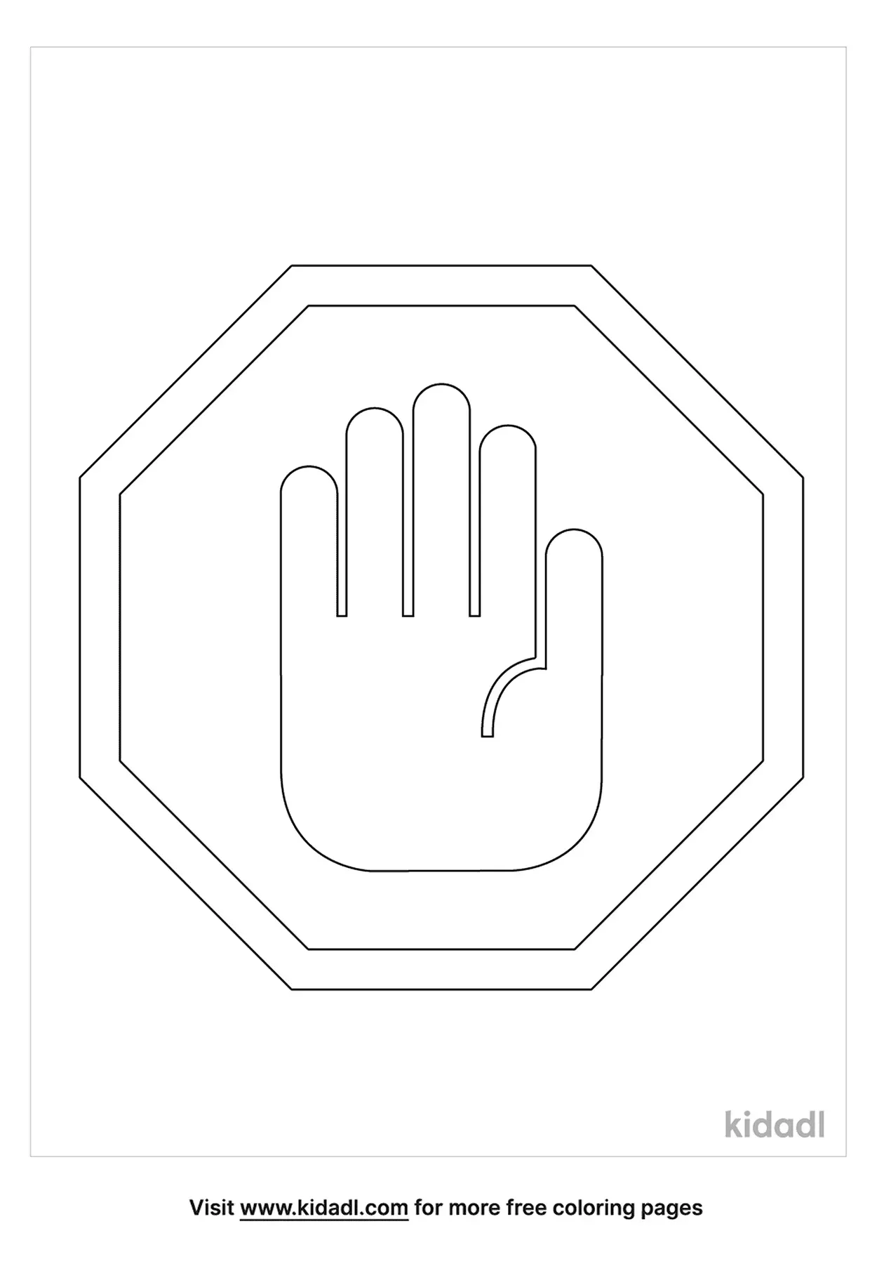 80 Printable Stop Sign Coloring Page 53