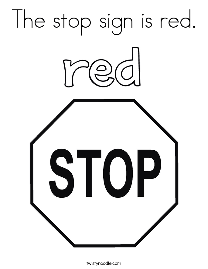 80 Printable Stop Sign Coloring Page 68