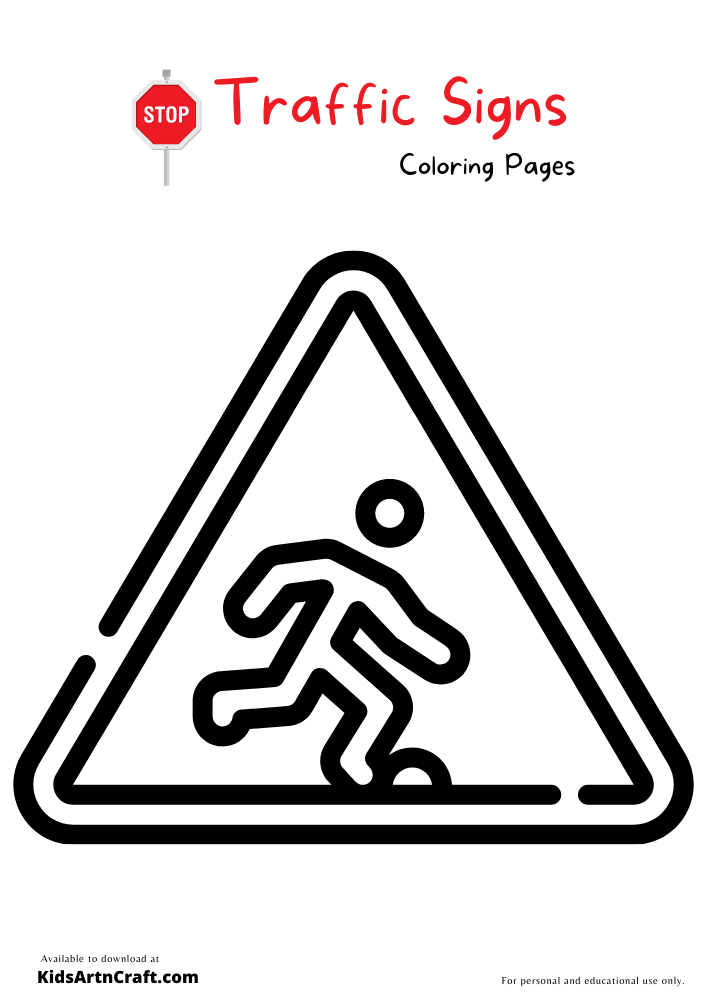 80 Printable Stop Sign Coloring Page 72